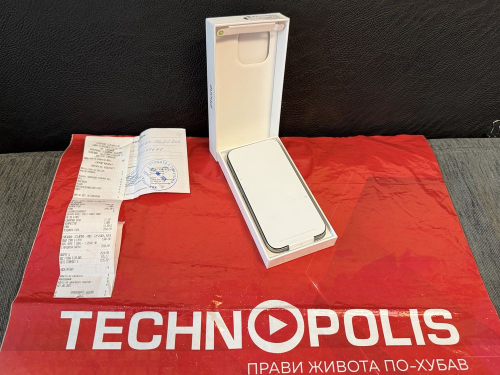 ЧИСТО НОВ 256GB iPhone 16 Pro Technopolis Гаранция 2027 Natural