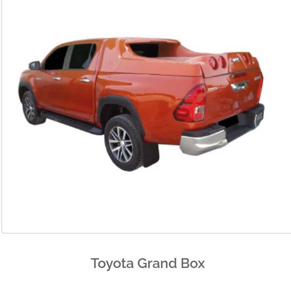 Нови капаци/Hardtop, GrandBox, StarBox за Toyota Hilux 2016+
