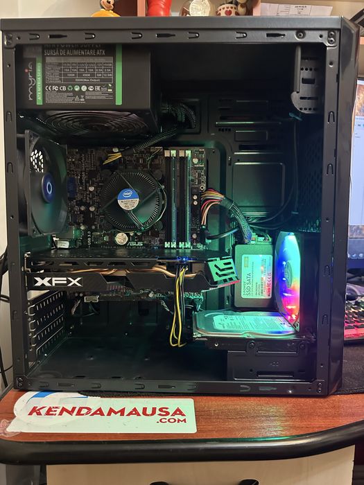 Pc i7 3770 rx580 8gb 256b 12gb ram