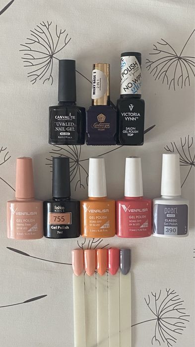 Set oje semipermanente noi si putin folosite