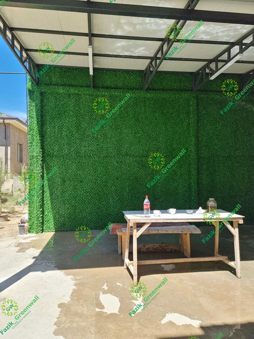 Yashil zabor / Искусственный кусты / Green Wall dekorativ setka