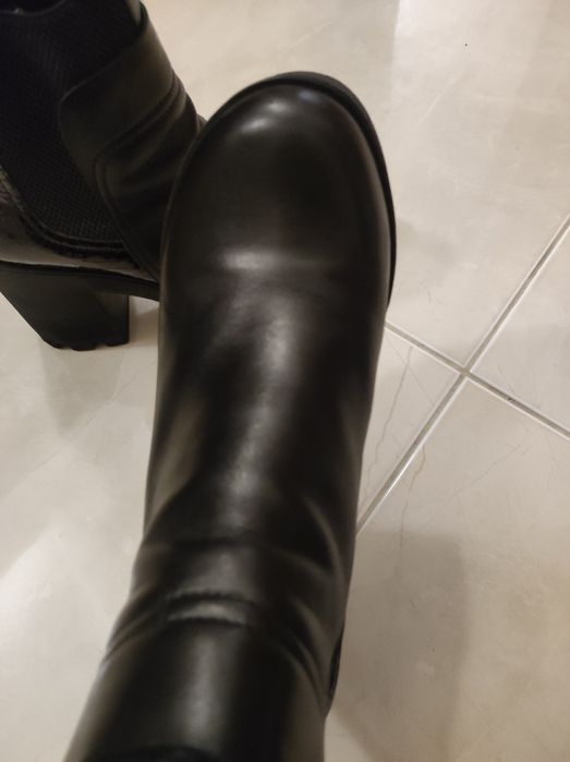 Дамски боти естествена кожа