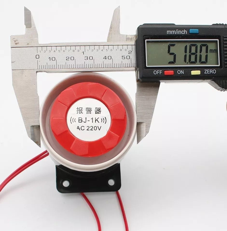 Tuya Smart Алармен комплект: Сирена 110db/220V + mini-switch