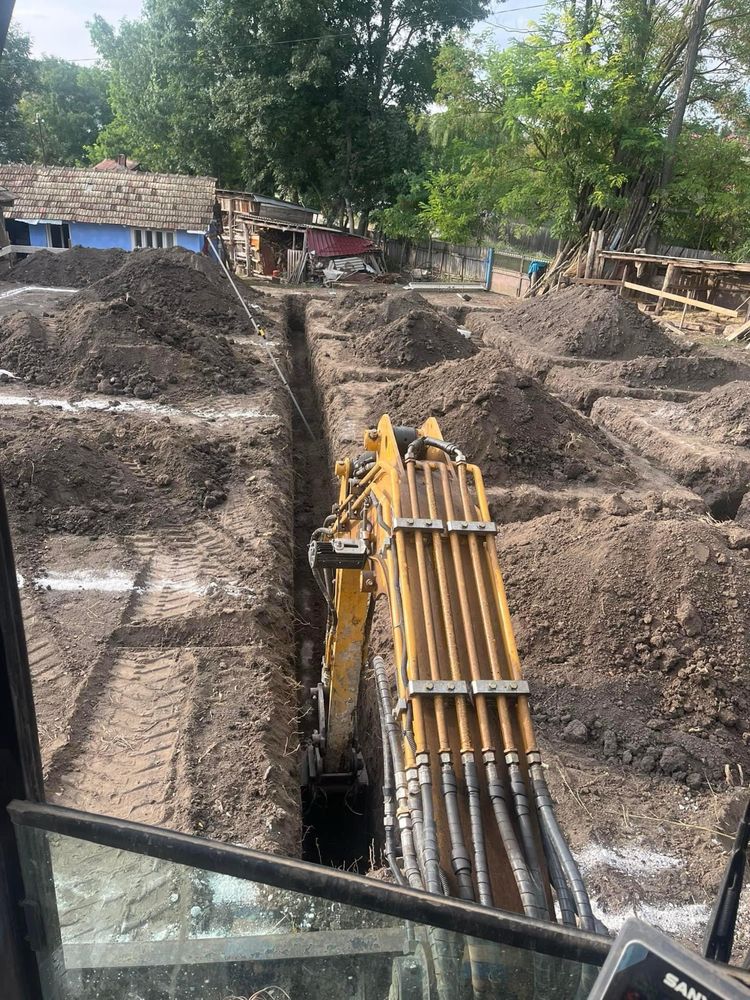 Excavator si Basculanta