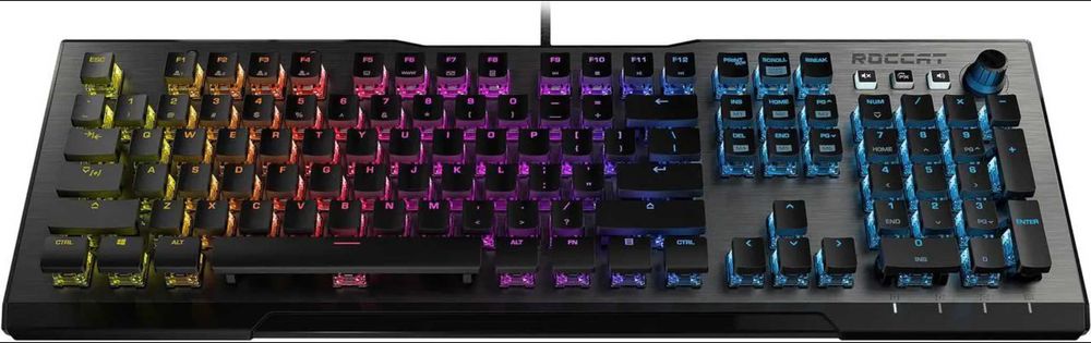 Механична геймърска клавиатура ROCCAT Vulcan 100 AIMO RGB - чисто нова