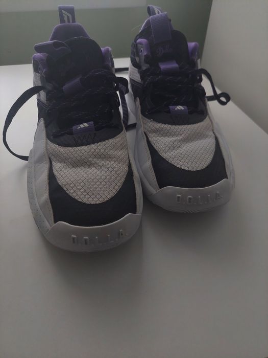 Adidas Dame Certified Purple/Black/White Papuci Baschet Mărimea 44