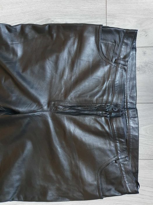 Pantaloni de piele Block Ledermoden - Talie 115 cm