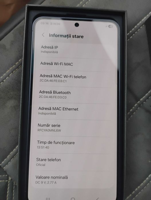 Vând Samsung s25 128 GB