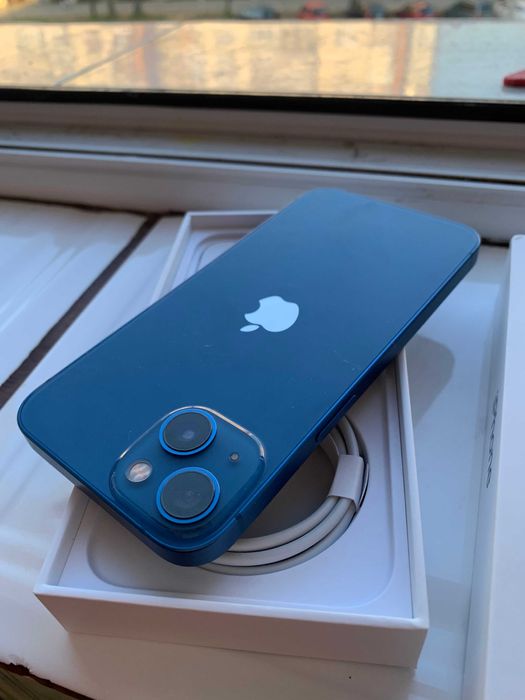 iPhone 13 ca NOU 128 GB Blue Albastru Liber RARITATE Poze !