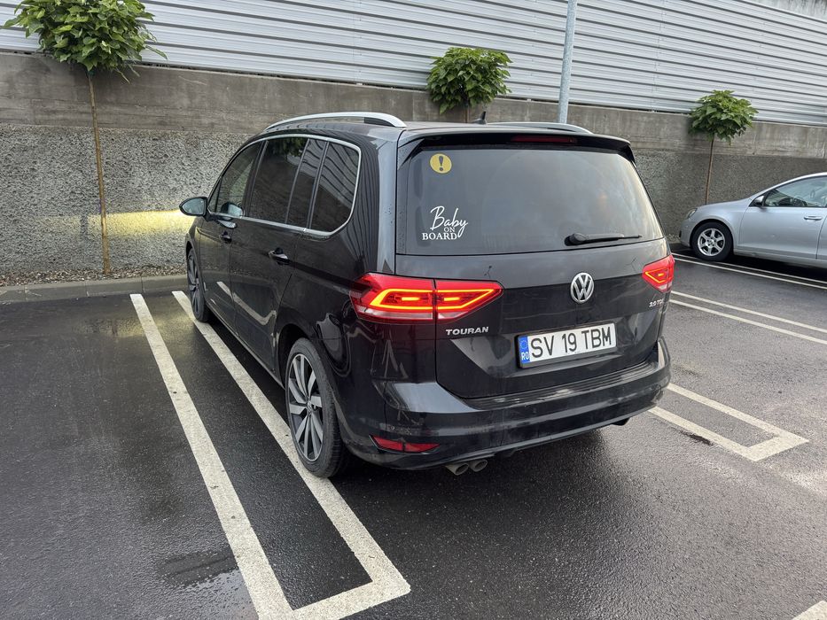 VW Touran HighLine 2.0TDI - BlueMotion - DSG - 150cp - 2017 - 7 locuri