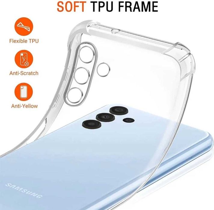 Husa AntiSoc cu Protectie Camera Samsung A05 A14 A15 A23 A25