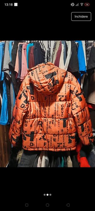 Geaca băiat 158-164 nouă