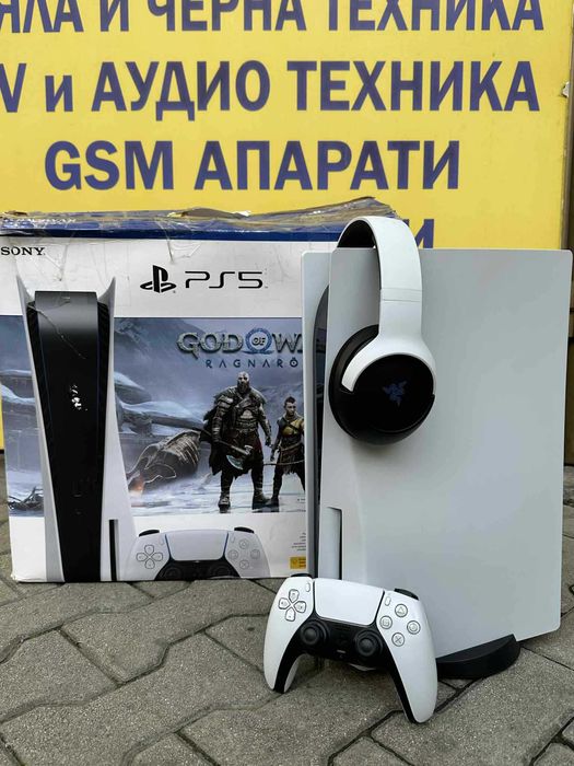 PlayStation 5 Disk Edition CFI-1216A 825GB + Слушалки RAZER