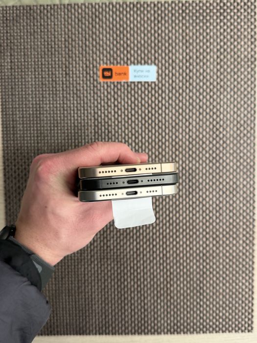 НОВ! *ЛИЗИНГ* iPhone 16 Pro Max 256Gb Black / Natural / Desert Titani