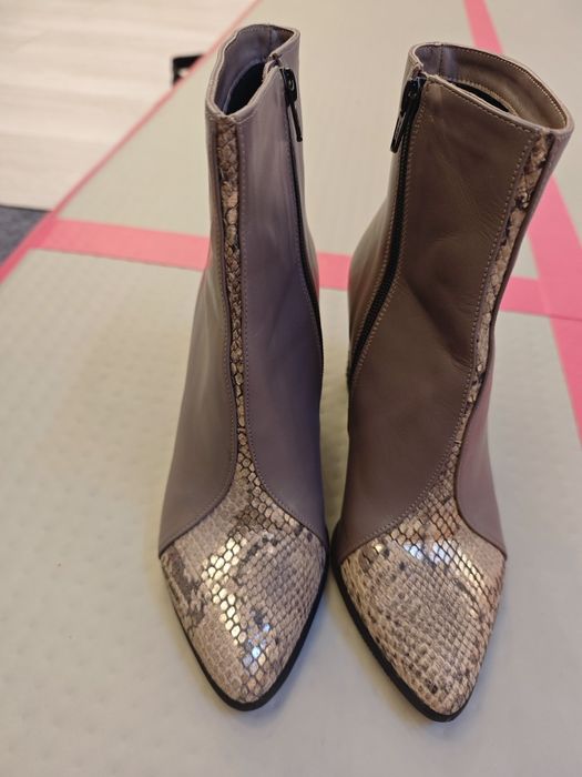 Botine piele naturală