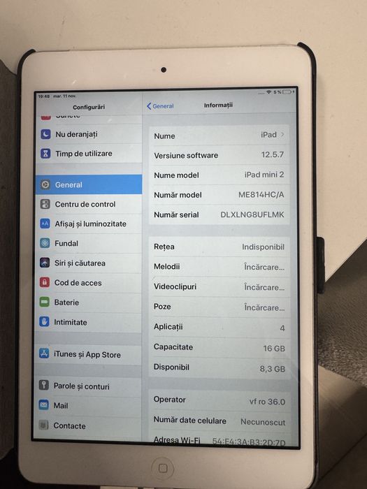 Ipad mini 2 Gsm cu cartela pentru internet