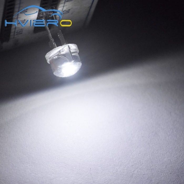 Светодиоды LED (0.5-1Вт. O 8-12 мм) красный,белый,зеленый,синий,желтый