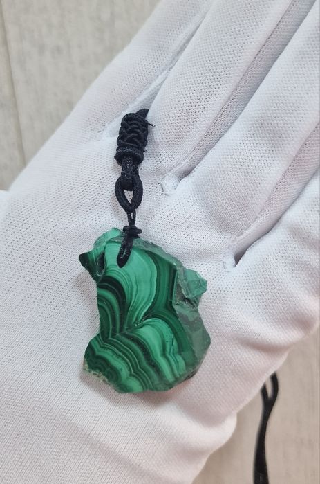 Кулоны Кристаллы Малахит.