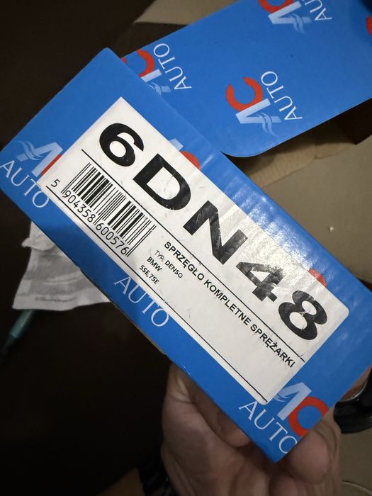 Kit ambreiaj compresor A/C DENSO 5SE12C, 6PK Ø100mm – BMW E87/E90/E91