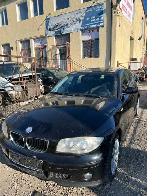 Dezmembrez Bmw E87,1.6 benzina N45,85kw,negru Schwarz 2(668)