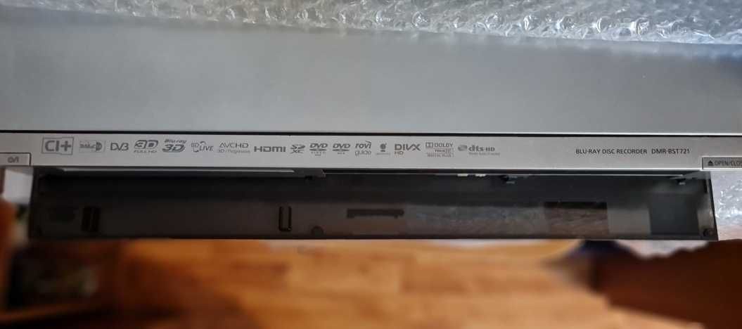 Panasonic Blu-ray recorder 3D full HD - Hard 500 NOU