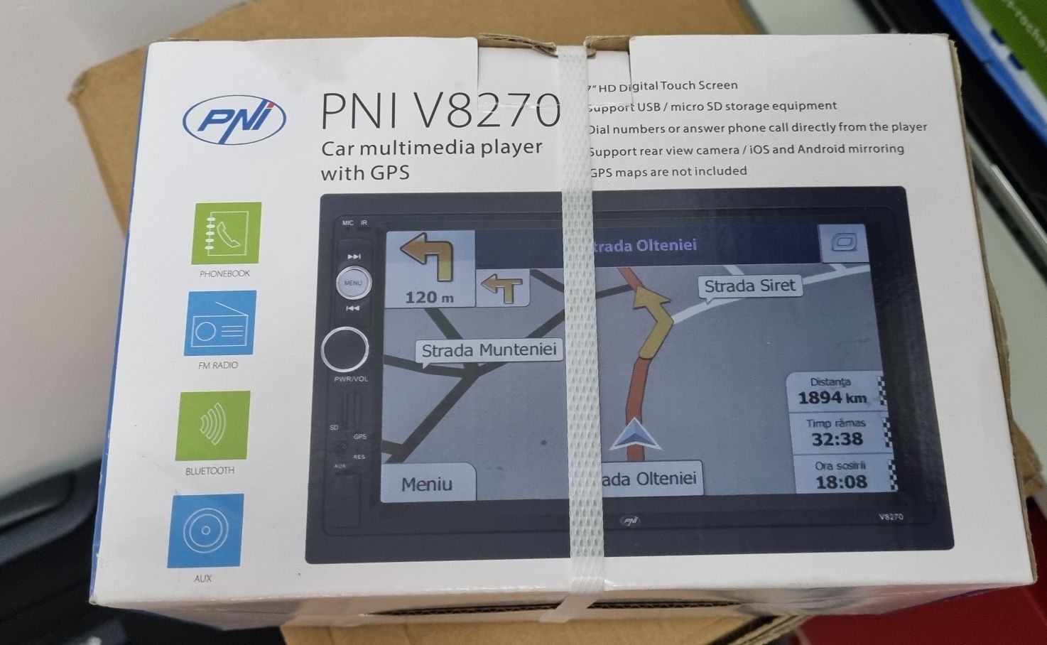 Navigatie multimedia PNI V8270