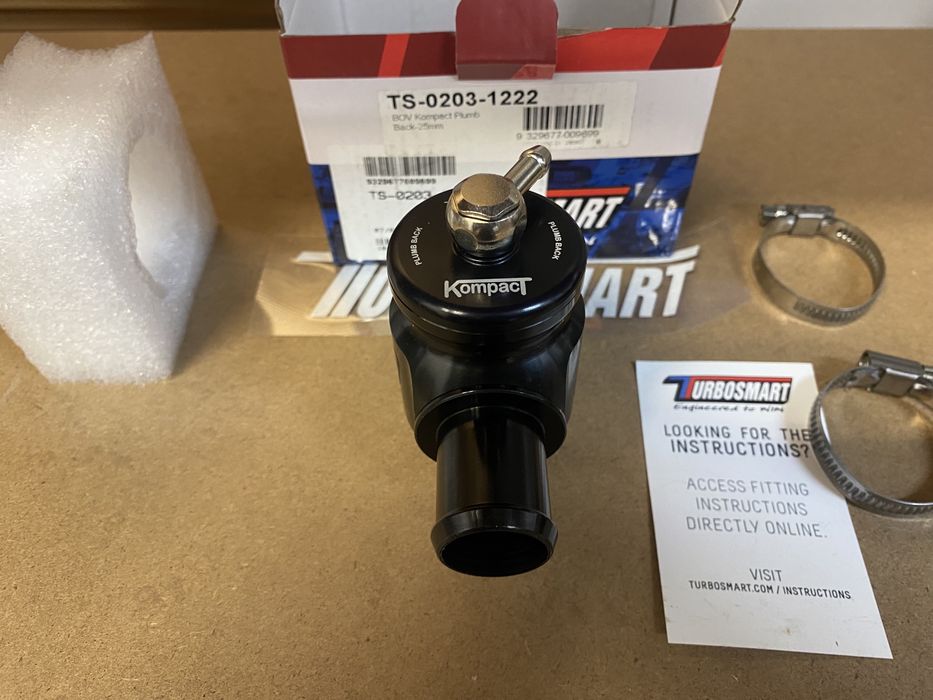 Ориг. Blow Off Turbosmart Kompact Plumb Back 25mm blowoff TS-0203-1222