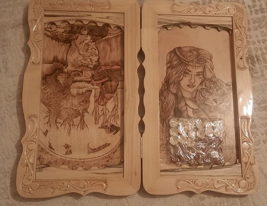 Нарды ручной работы