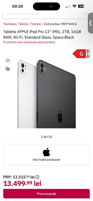 Apple iPad Pro 13, M5, 2TB