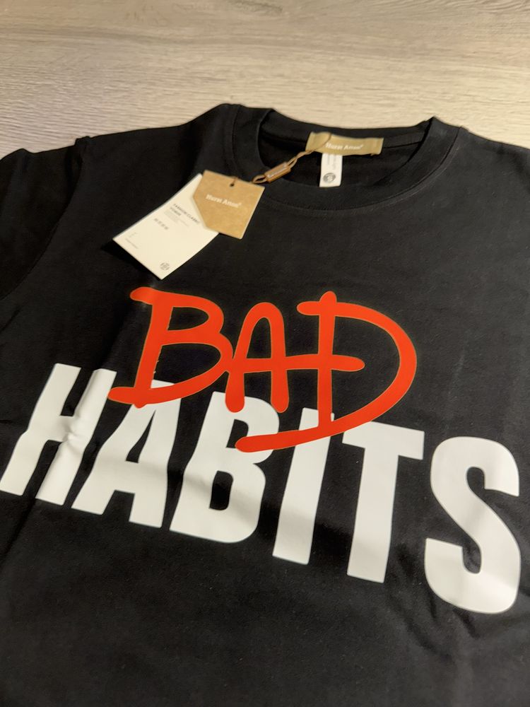 Тениска Vlone Bad Habits Hurst Atton