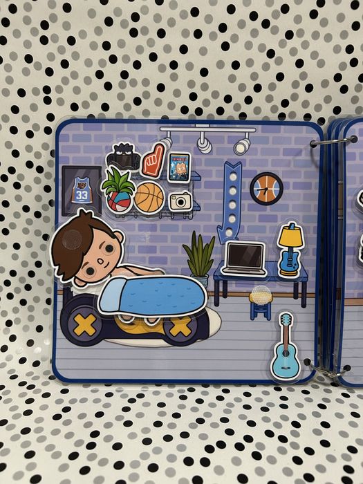 Албум с велкро лепенки Тока Бока Къщата на моите мечти