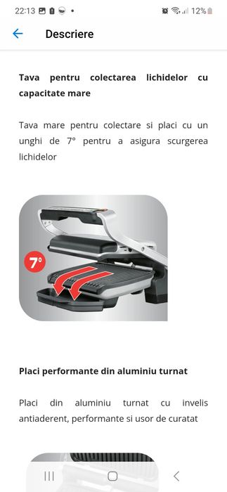 Grătar electric Tefal