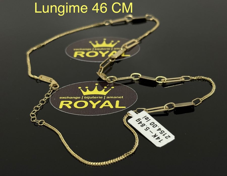 Bijuteria ROYAL : Lant AUR 14K / 5.84 GR