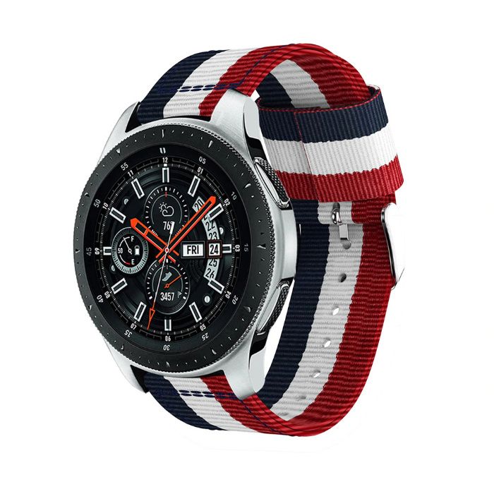 Curea textila 22mm Samsung Gear S3 Frontier Galaxy Watch 3 Huawei GT 2