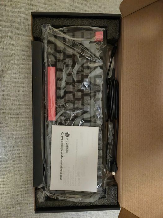 Tastatura Keychron C3 Pro C3P-A3 Tenkeyless Custom Brown