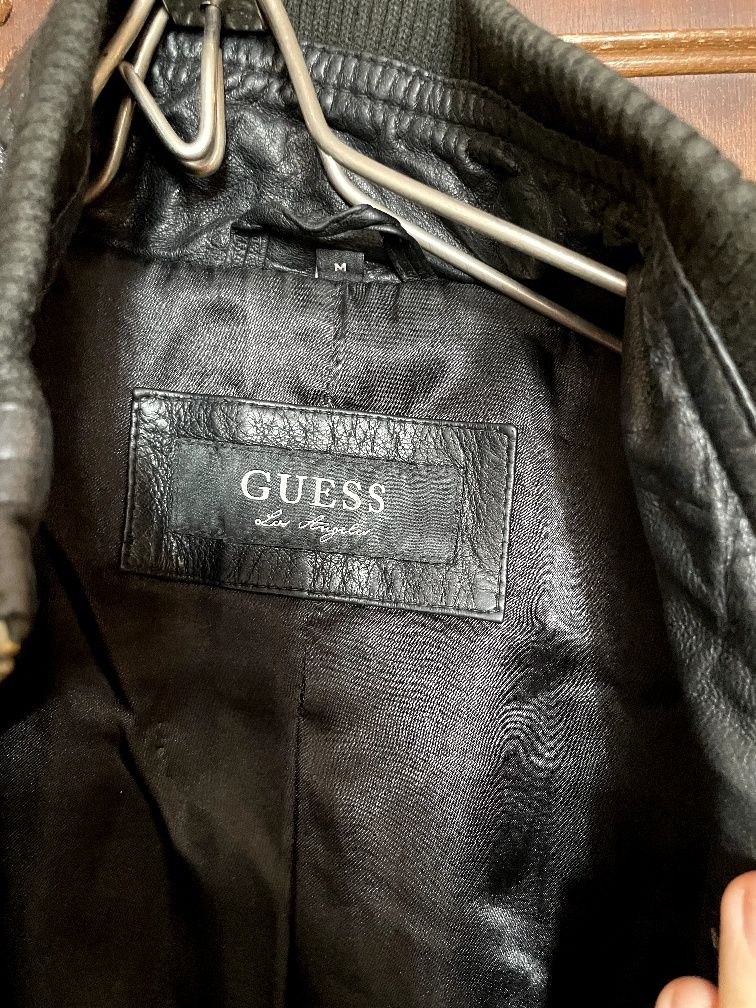 Куртка кожаная guess