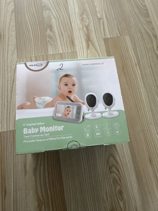 Baby Monitor / NOU / Sigilat / 2 camere / termometru