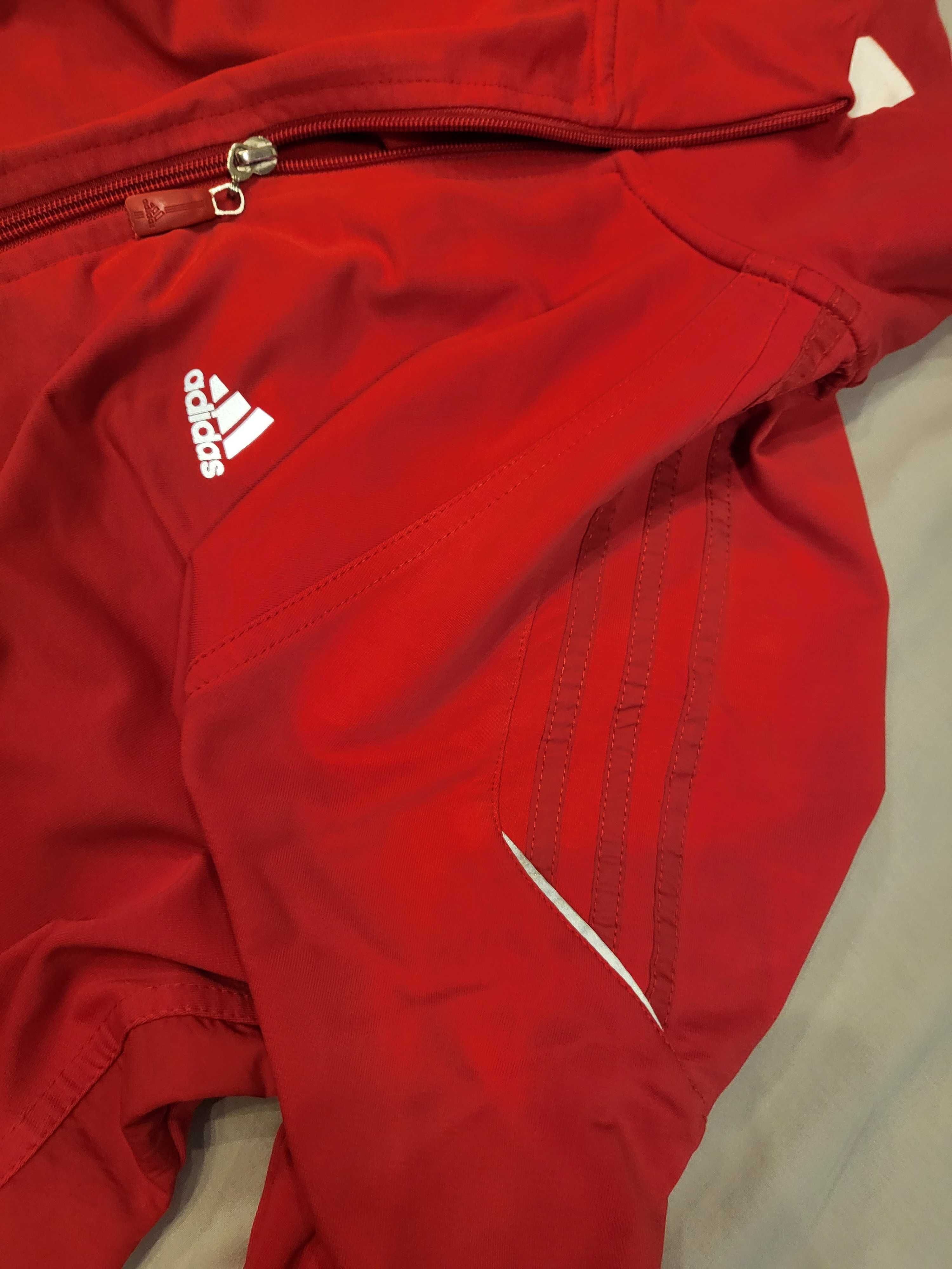 Bluza Adidas climacool, XL, culoare rosu Ferarri, impecabila