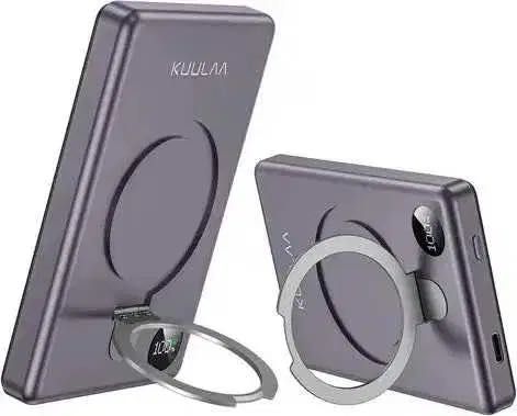 Baterie externa MagSafe,10000 mAh,PD 20W,USB-C,KUULAA,gri,sigilat