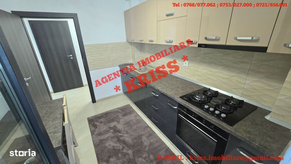 ÎNHIRIEZ Apartament 2 Camere NORD-KAUFLAND Bloc Nou 78 Mp. Mob. Utilat
