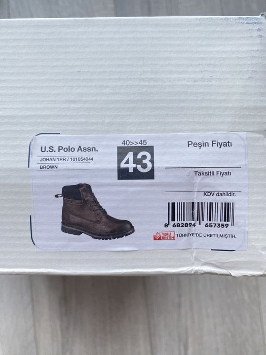 Мъжки Боти US Polo Assn Размер 43