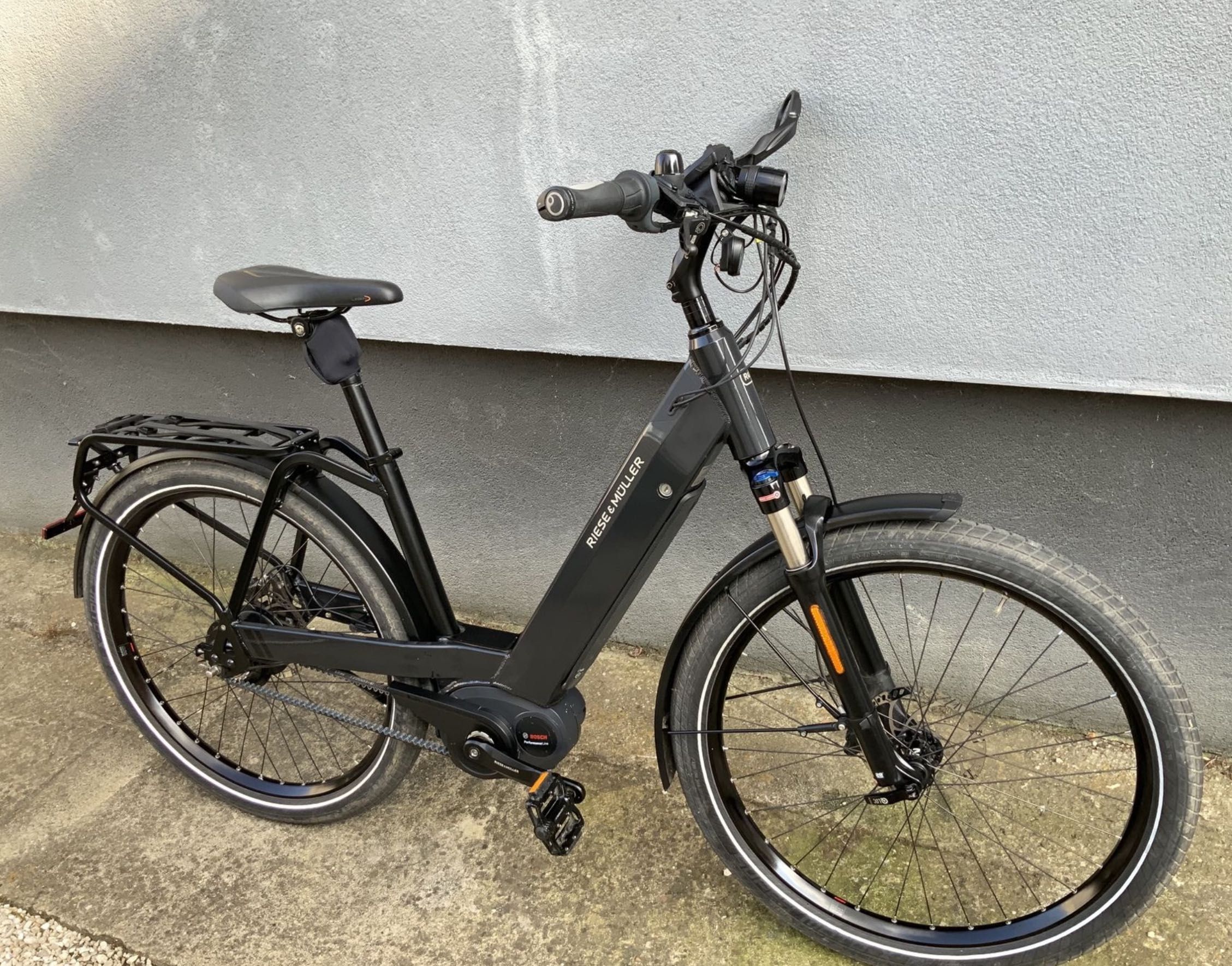 Bicicleta electrica Riese Muller,model Nevo3 HS,45km/h de fabrica