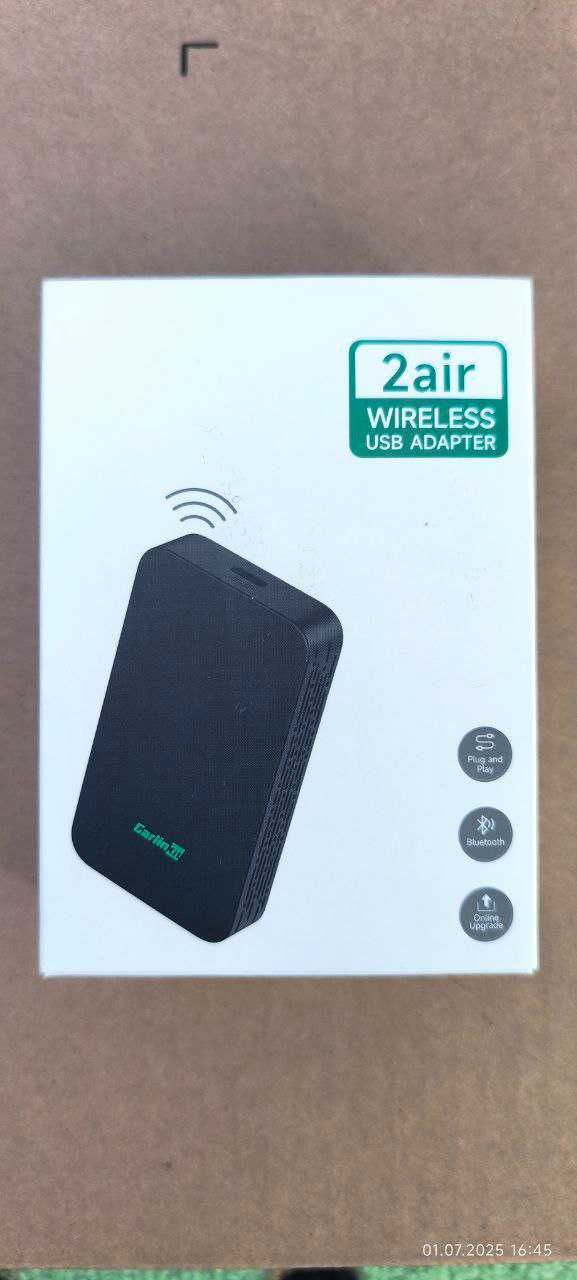 CarlinKit 5.0 (2Air) Adaptor wireless Android Auto / Apple Carplay