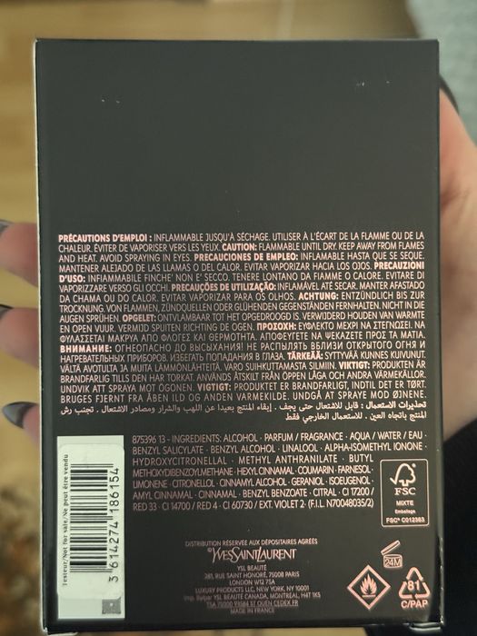 Black Opium EDP Glitter Edition 90ML