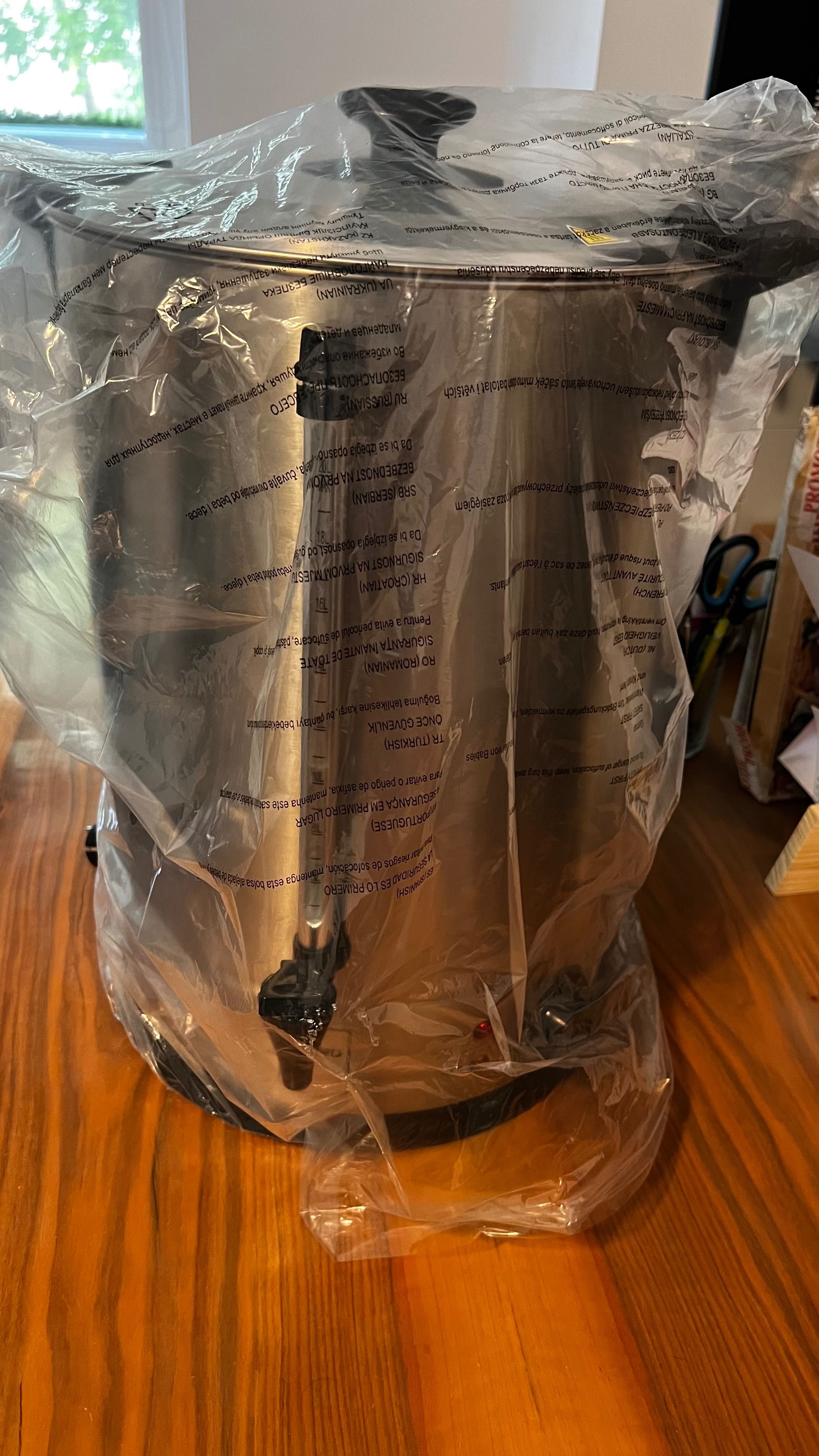 Fierbator apa/ incalzitor vinfiert  inox 20L