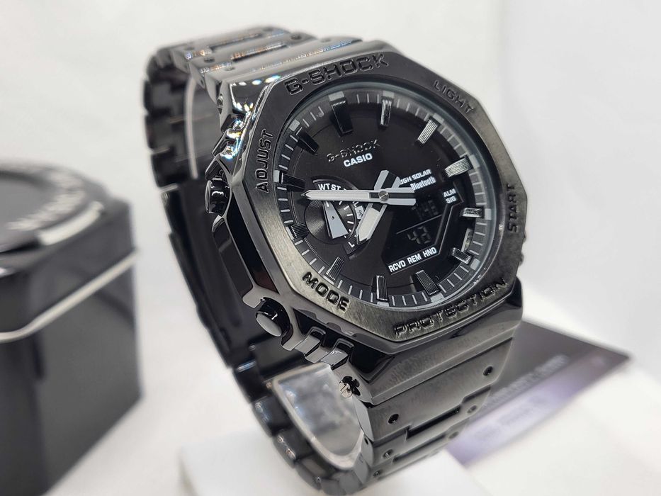 Ceas Casio g shock Full metal GM B2100BD Full Black Nou,Garantie 2 ani