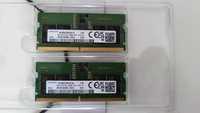 Memorie RAM laptop Samsung 2x8GB DDR5 4800MHz PC5-38400 SO-DIMM