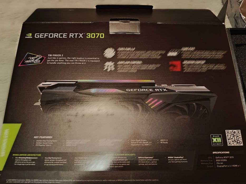 Видеокарта MSI Gaming Trio X RTX3070