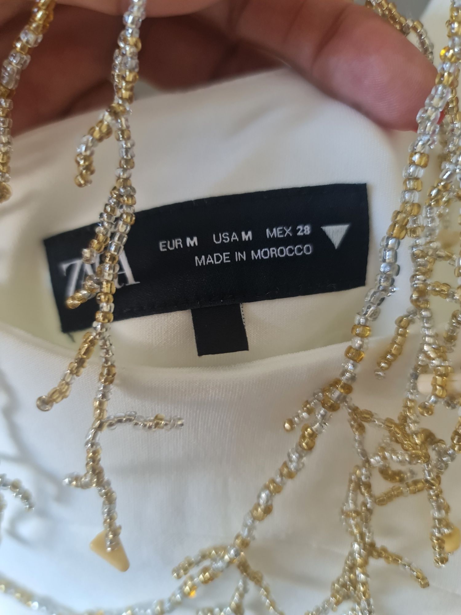 Zara Morocco, нова бяла рокля