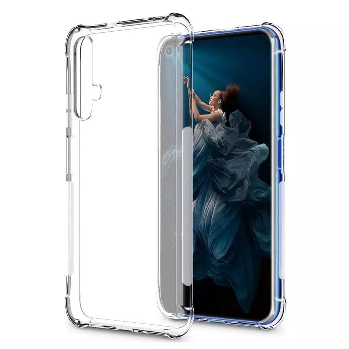 Прозрачен Силиконов Удароустойчив Кейс за Huawei P40 Lite Pro Nova 5T